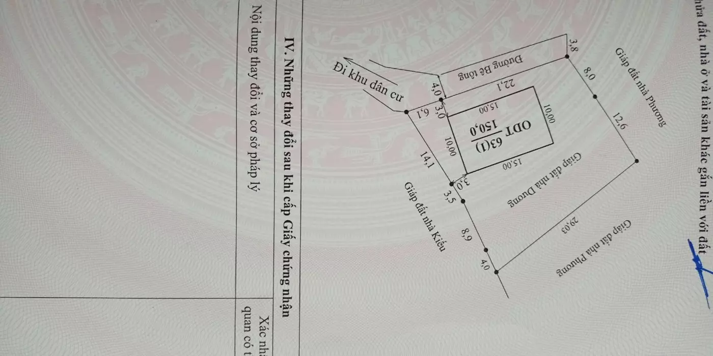Bán cắt lỗ mảnh đất 715,4m2 có 150m2 ONT tại Mộc Châu