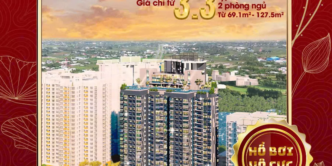 Mở Bán Căn Hộ Terra Luxury Nam Sài Gòn 2PN 72m2 vốn đầu tư chỉ hơn 400tr, tiến độ dãn, mua là