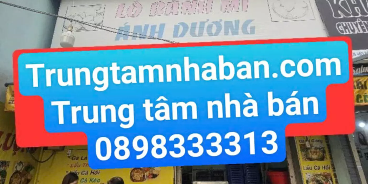 Bán nhà Mặt tiền kinh doanh 465 Kênh Tân Hóa, Phú Trung, Tân Phú chỉ 3,8 tỷ
