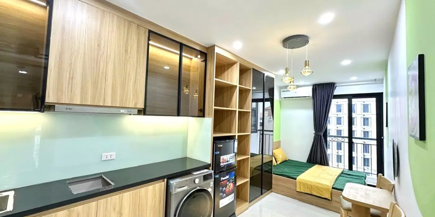 TÒA CHDV DÒNG TIỀN 1.7 TỶ/NĂM, 27 PHÒNG, 117M, MT 7.3M, KIM GIANG, HOÀNG MAI, 32.4 TỶ