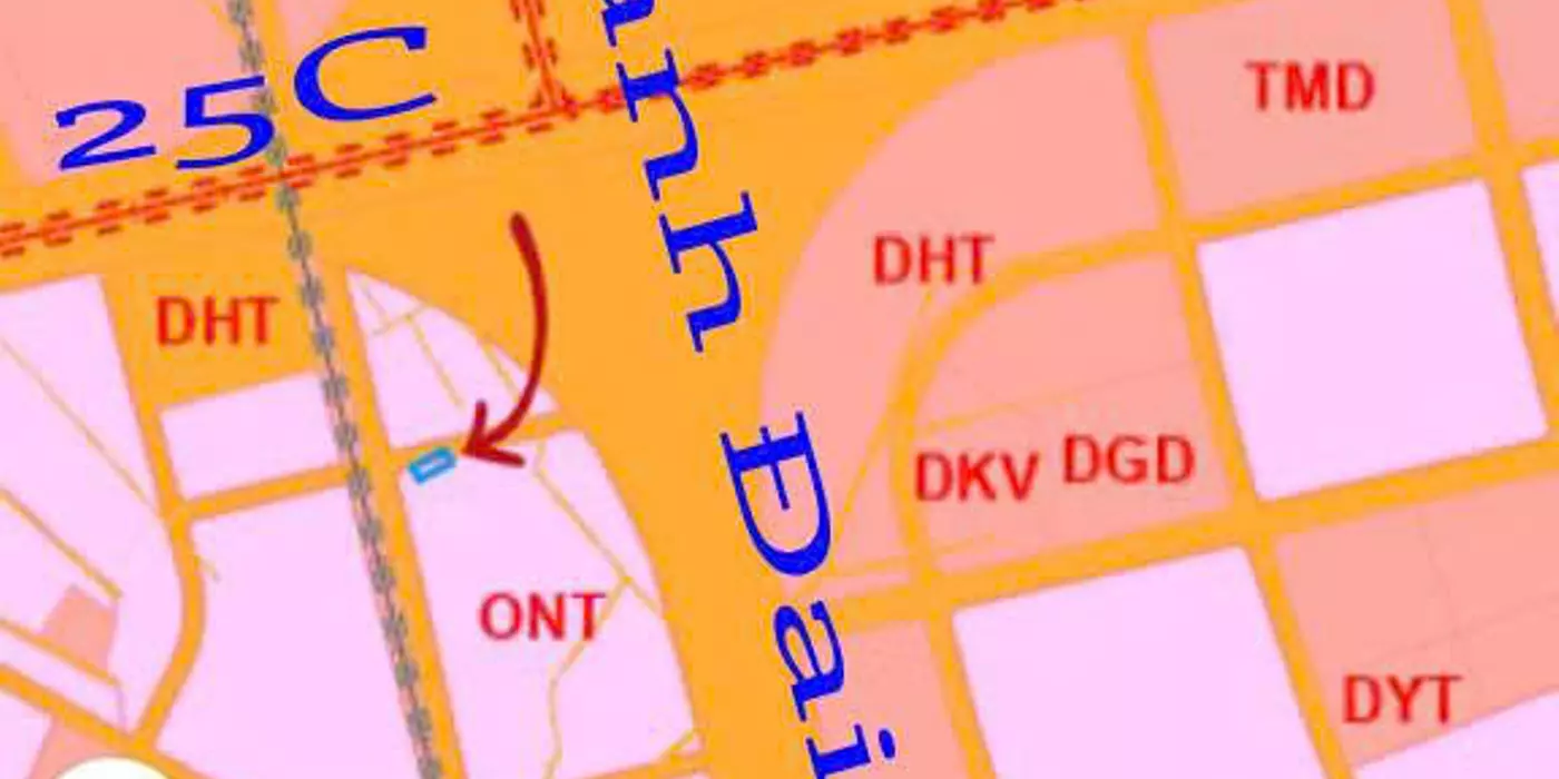Bán đất Phú Thạnh, 538m², đường ô tô né nhau, gần vị trí nút giao vành đai 3 và 25C – Giá 2 tỷ