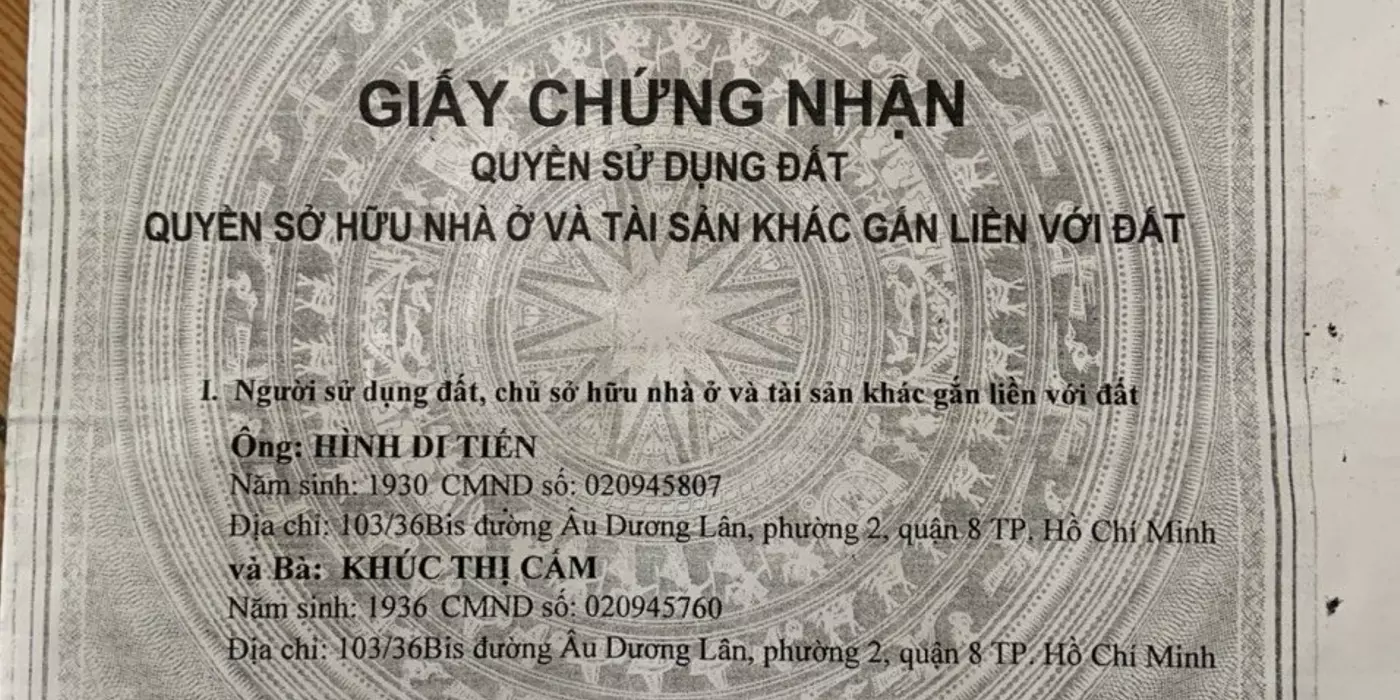 Bán Nhà Mặt Tiền Đường Đặng Chất Quận 8 TPHCM