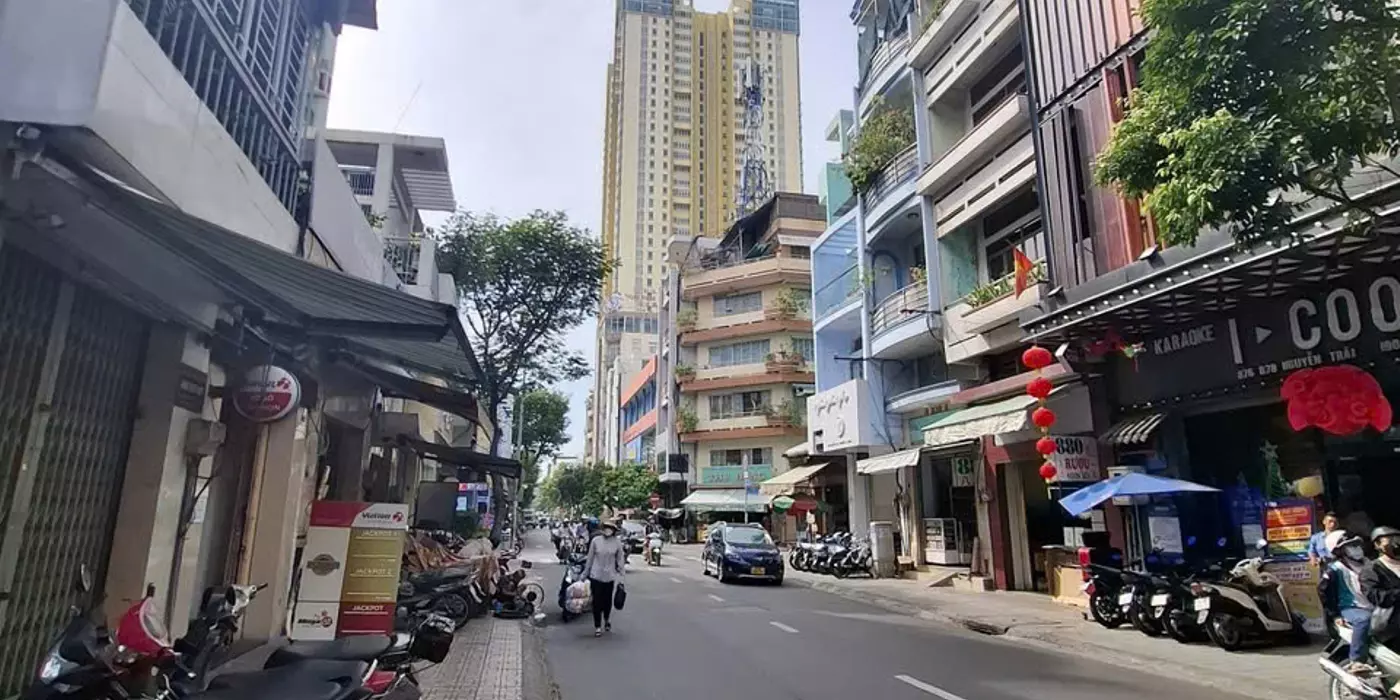 Bán nhà Mặt tiền Nguyễn Trãi,  Q5,  Châu Văn Liêm, 222m2 (5.7/9.6x31m), 2 Tầng, 49.9 tỷ
