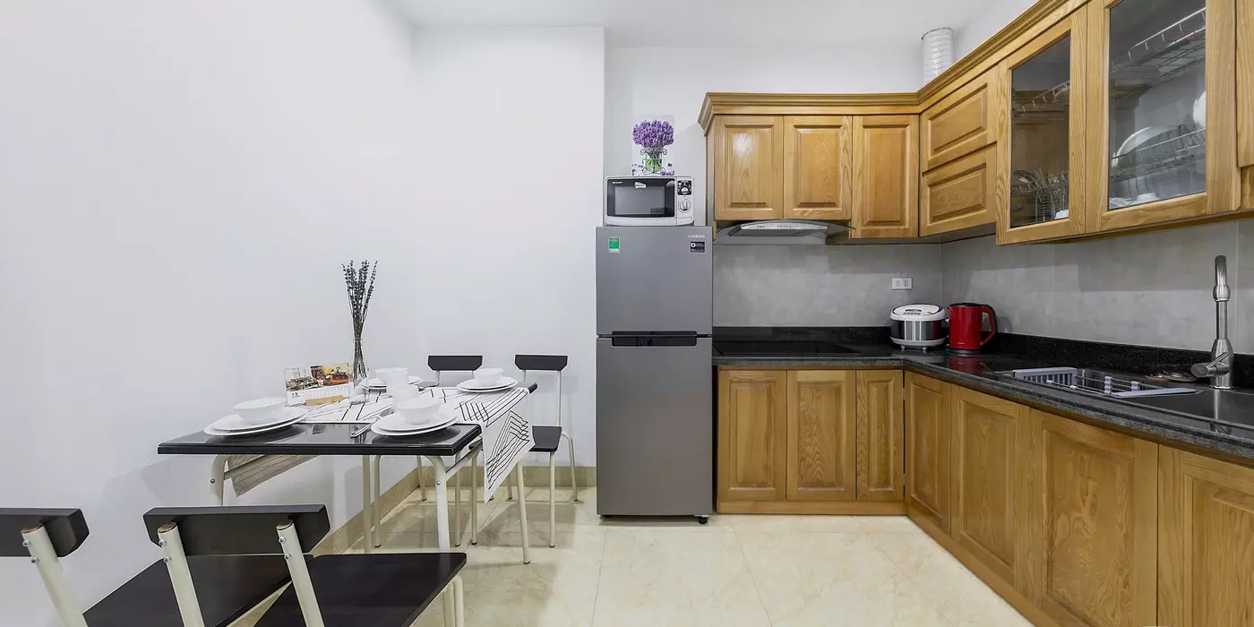 Cho thuê căn hộ khép kín đầy đủ nội thất trong căn chung cư sạch đẹp, văn minh và nhiều tiện ích.