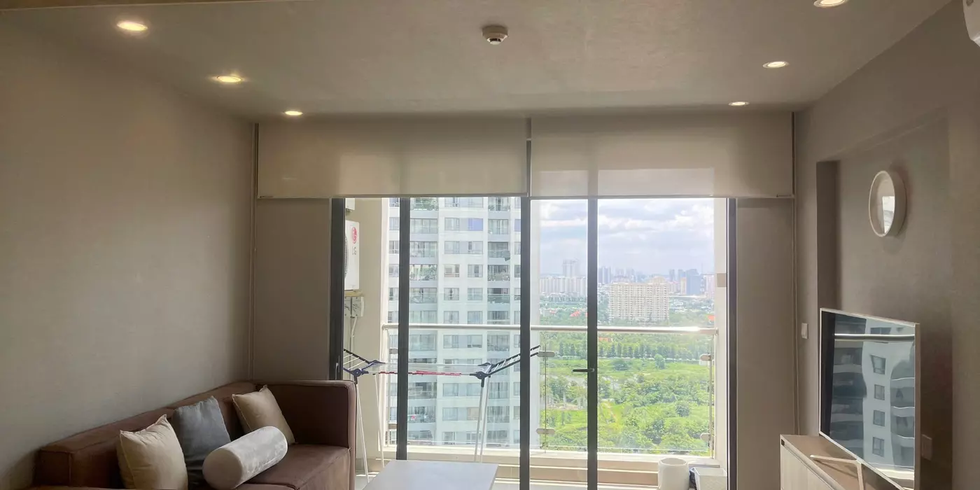 Cho thuê gấp căn hộ 1PN view nội khu hồ bơi tại Đảo Kim Cương