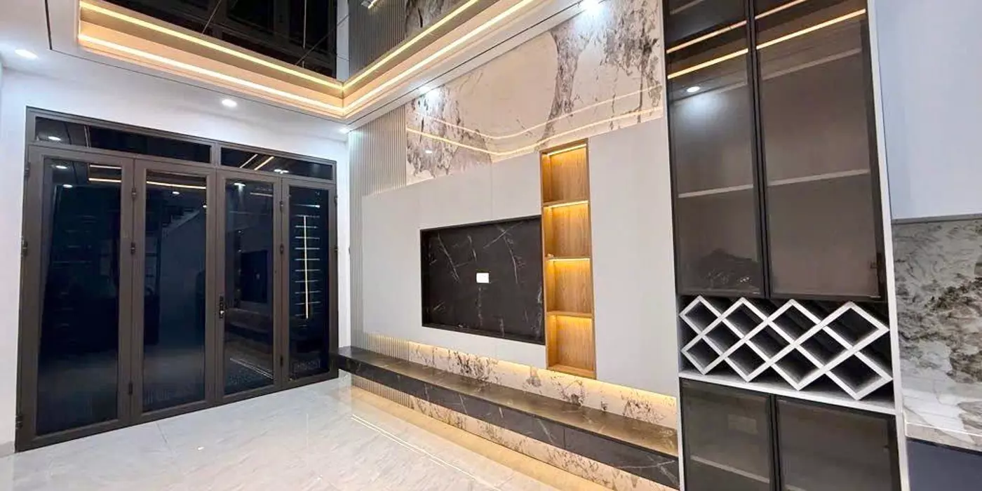 NHÀ ĐẸP Ở NGAY, 26/30M x 4T, FULL NỘI THẤT, THỊNH QUANG, ĐỐNG ĐA, GẦN Ô TÔ, 7.49 TỶ