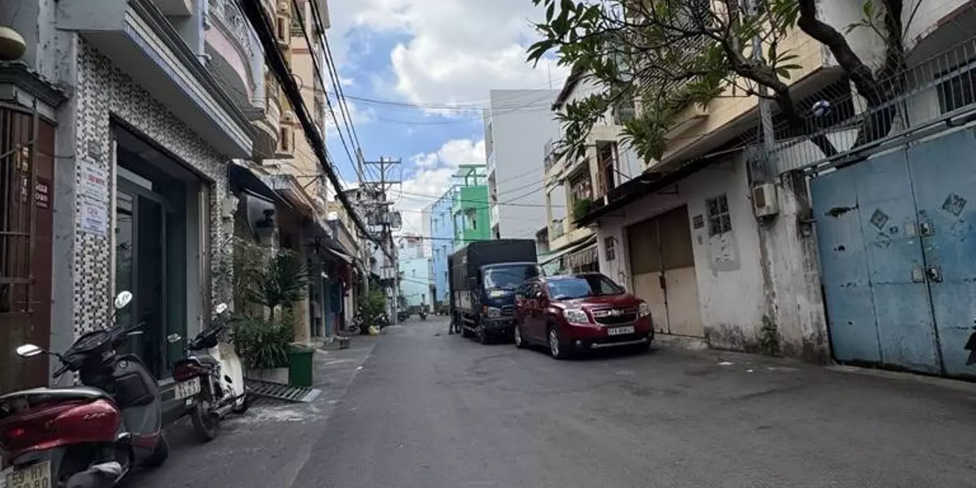 BÁN CHDV 6 TẦNG, ĐƯỜNG 8M, SÁT MT ÂU CƠ Q.11, 66M2 - 16 PHÒNG - THU 45TR/TH