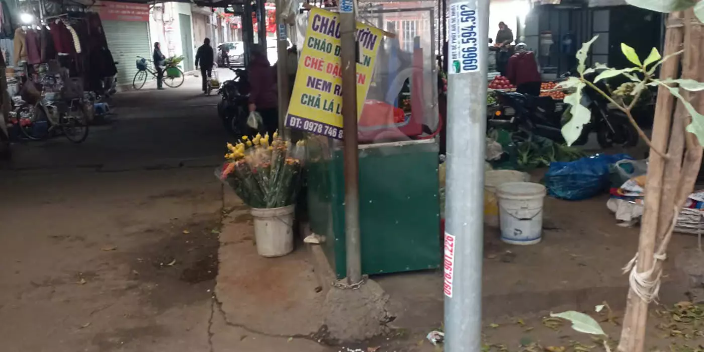 BÁN NHÀ MẶT PHỐ - CHỢ LÀNG PHAN ĐIÌNH GIÓT 53.5M , MẶT TIỀN 4.1M .LÔ GÓC 3 THOÁNG -KINH DOANH ĐỈNH