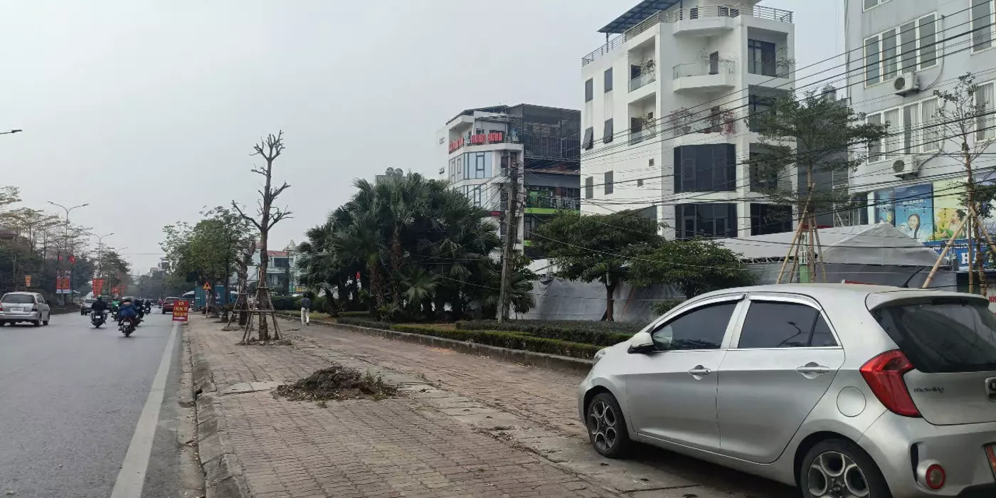 Đất cụm CN Lai Xá 96m2-MT8m, vỉa hè KD, ô tô tránh, cạnh ĐH Thành Đô giá 15.5 tỷ