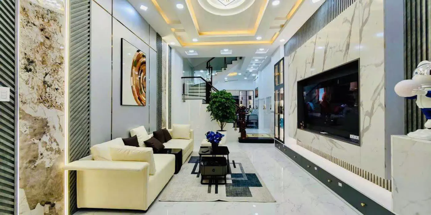 NHÀ ĐẸP 2 Tầng Giá Chỉ 3 Tỷ 65 SHR Hẻm Xe Hơi  Trung Mỹ Tây Quận 12 Sát GV Tân Bình