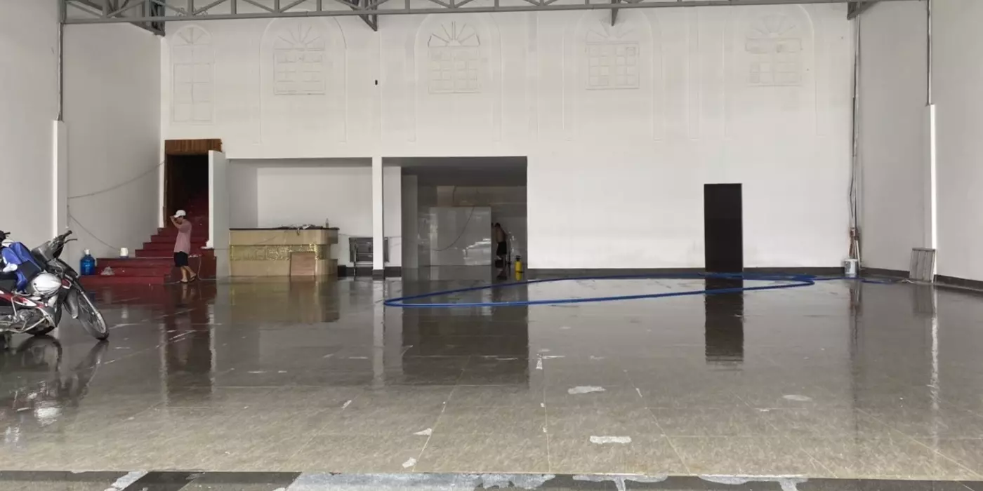 Cho Thuê Mặt Bằng Mặt Tiền tại Quận Gò Vấp, TPHCM_DT:17.5m x 27m (Nở hậu 20m). Giá 199 Triệu