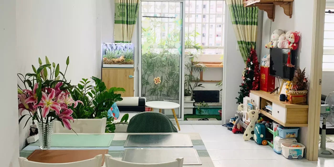 Khai Xuân đầu Năm. Chủ đầu tư bán 1 căn hộ bình chánh 2PN giá Sốc, nhà đẹp 1 ty20 triệu bao phí