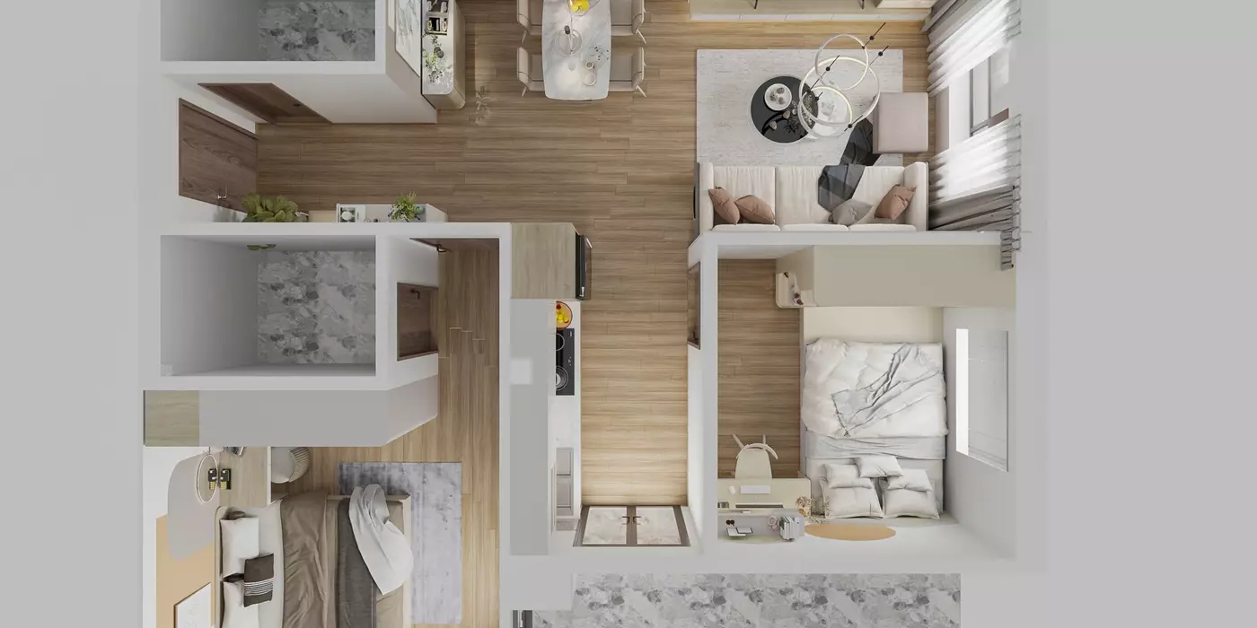 Chính chủ cần bán căn hộ 2 ngủ view Hồ, full nội thất mới tại tòa HH02A KĐT Thanh Hà Cienco 5