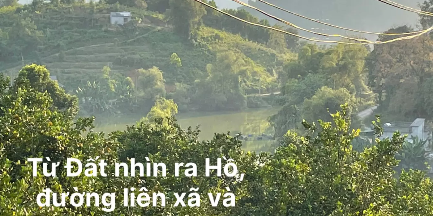 Bán đất nhà vườn Tuân Lộ Tân Lạc,view hồ thủy nông,gần TT Mãn Đức,1.1ha,3 tỷ dư