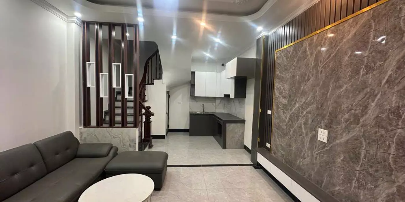 💥💥💥 NHÀ ĐẸP PHỐ THANH AM, Ô TÔ ĐỖ CỔNG- CÁCH 10M NHÀ RA TRỤC CHÍNH Ô TÔ QUAY ĐẦU - KHU VỰC NGẬP
