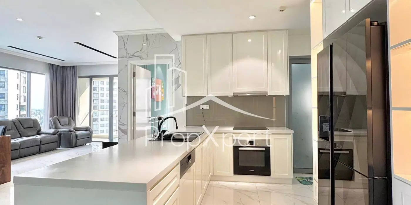 Cho thuê 3PN Đảo Kim Cương Nội thất đẹp cao cấp