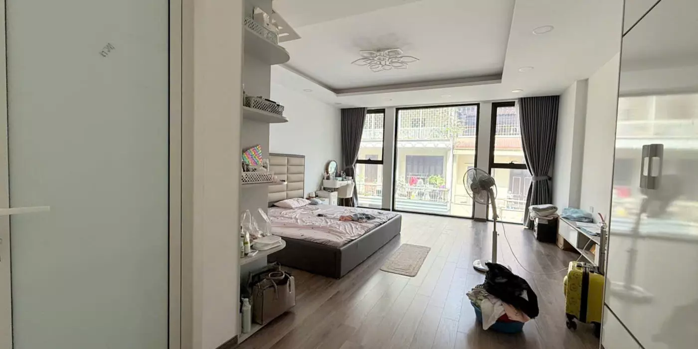BÁN NHÀ 55M2,PHÂN LÔ VỈA HÈ, 7 TẦNG, THANG MÁY, NGÕ 19 KIM ĐỒNG, GIÁP BÁT - 19.9 TỶ