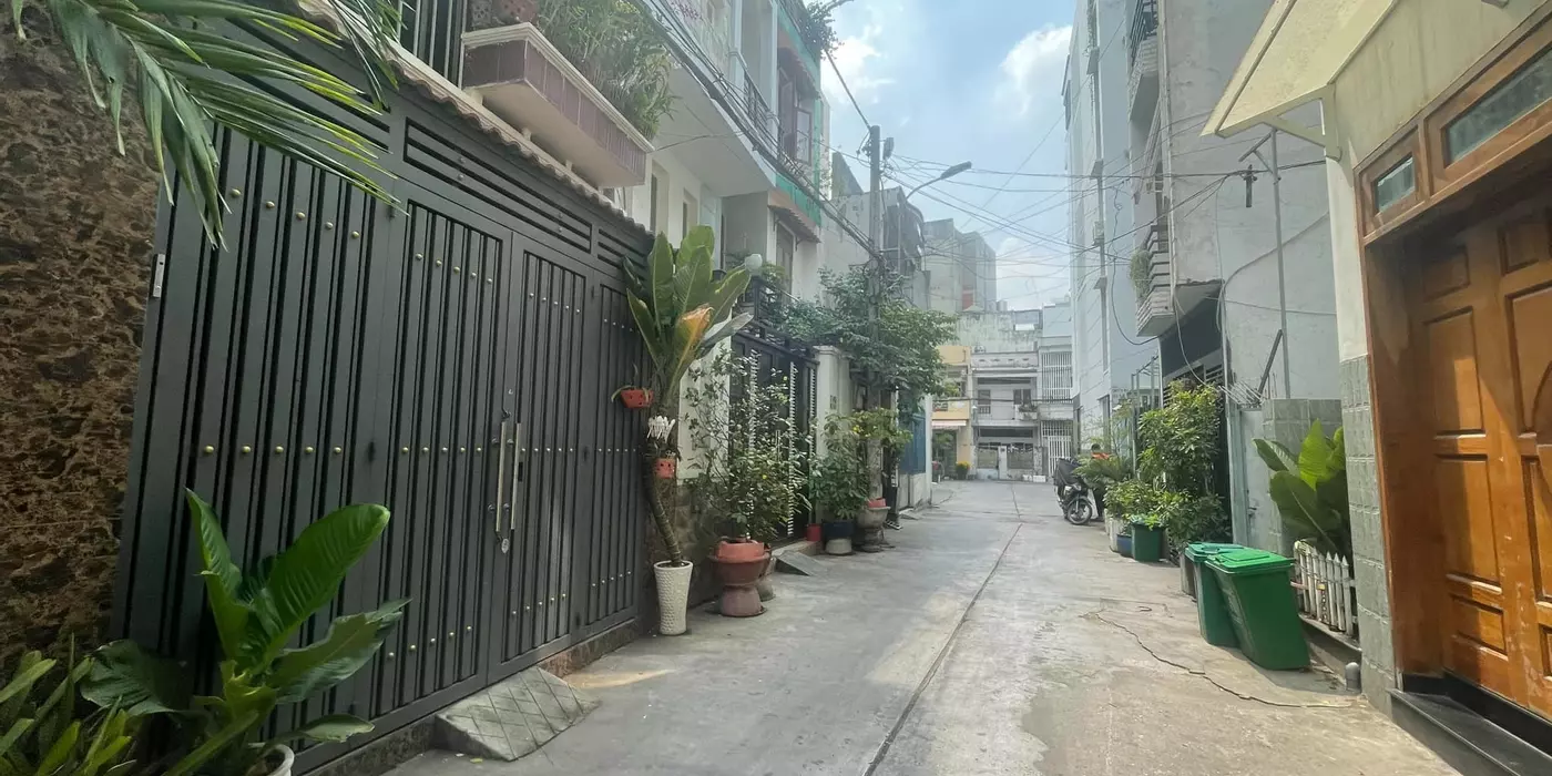 Bán nhà DT 59.3m2 Hẻm xe hơi thông 6m, Tân Hải, P. 13, Tân Bình