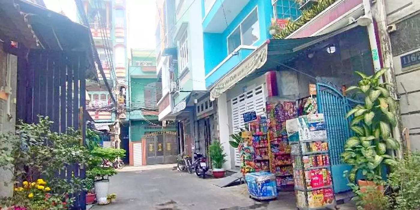 Mặt tiền hẻm chợ Rạch Ông 4x16 nở hậu chỉ 12 tỷ 5