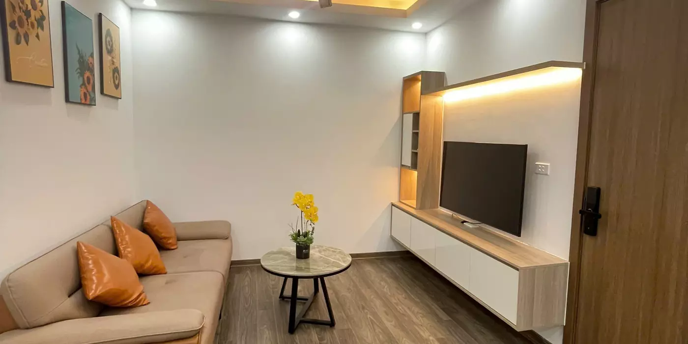 Căn hộ HH Linh Đàm, Hoàng Mai 63m2 x 2 ngủ, tầng trung căn góc HH3, full nội thất, giá rẻ