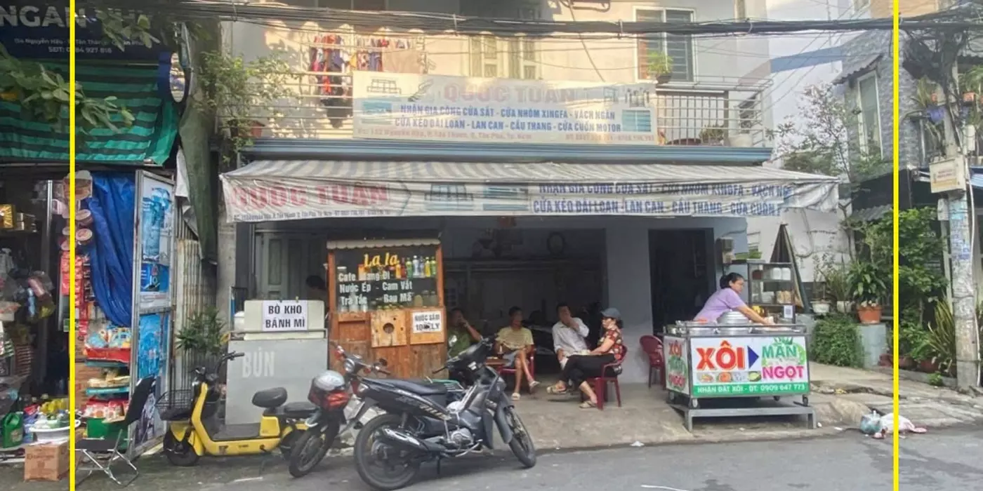 CỰC HIẾM-Cho thuê nhà Mặt Tiền Nguyễn Hậu 10Triệu - Ngang 7M