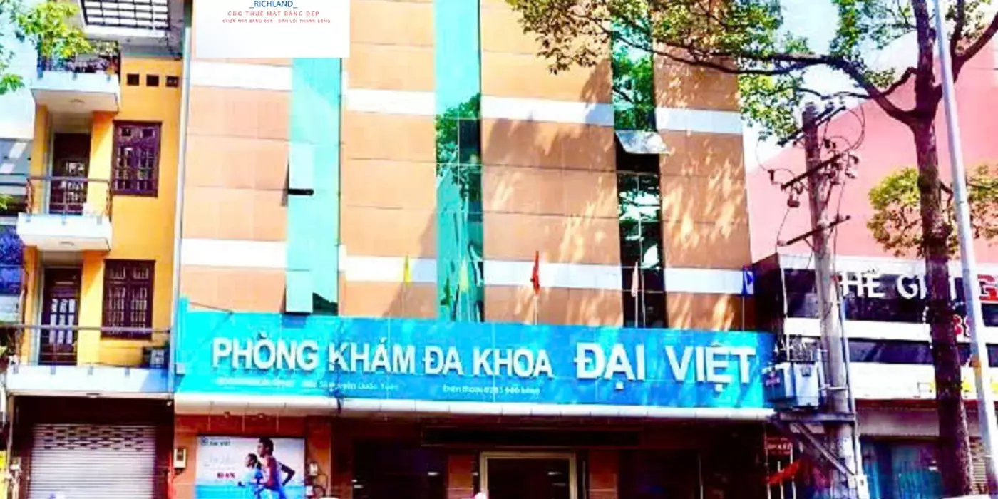 Cho thuê tòa nhà 1505-1507-1509 Đường 3/2, P16, Quận 11