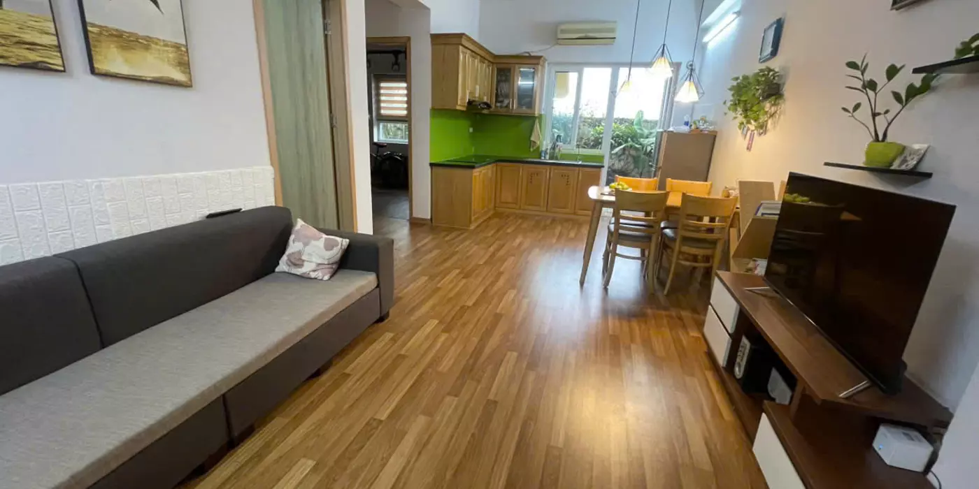 Cần bán căn hộ 2 PN full nội thất, hướng Nam view thoáng giá 1.6 tỷ tại KDT Thanh Hà Cienco 5