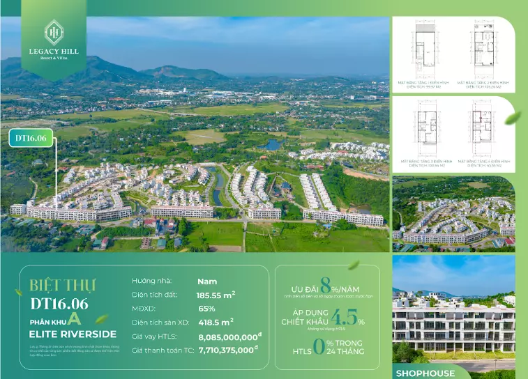 Legacy Hill - Tuyệt tác di sản xanh trên mảnh đất Hòa Bình
BĐS SỔ ĐỎ LÂU DÀI