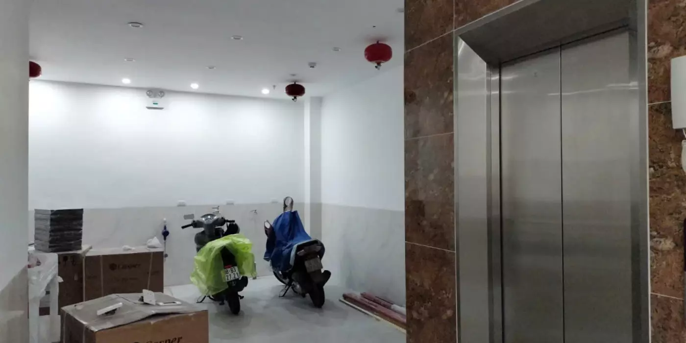 BÁN NHÀ KIM GIANG- HOÀNG MAI, 6 TẦNG, THANG MÁY, MẶT TIỀN 5 M, GIÁ 14,5 TỶ.