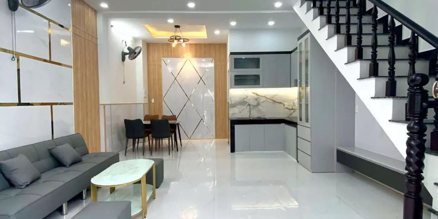 NHÀ MỚi 100%  SHR 2 Tầng 40m Giá Chỉ 3 Tỷ 35  Hẻm Xe Hơi Lê Văn Khương Hiệp Thành Quận 12 Sát Gò