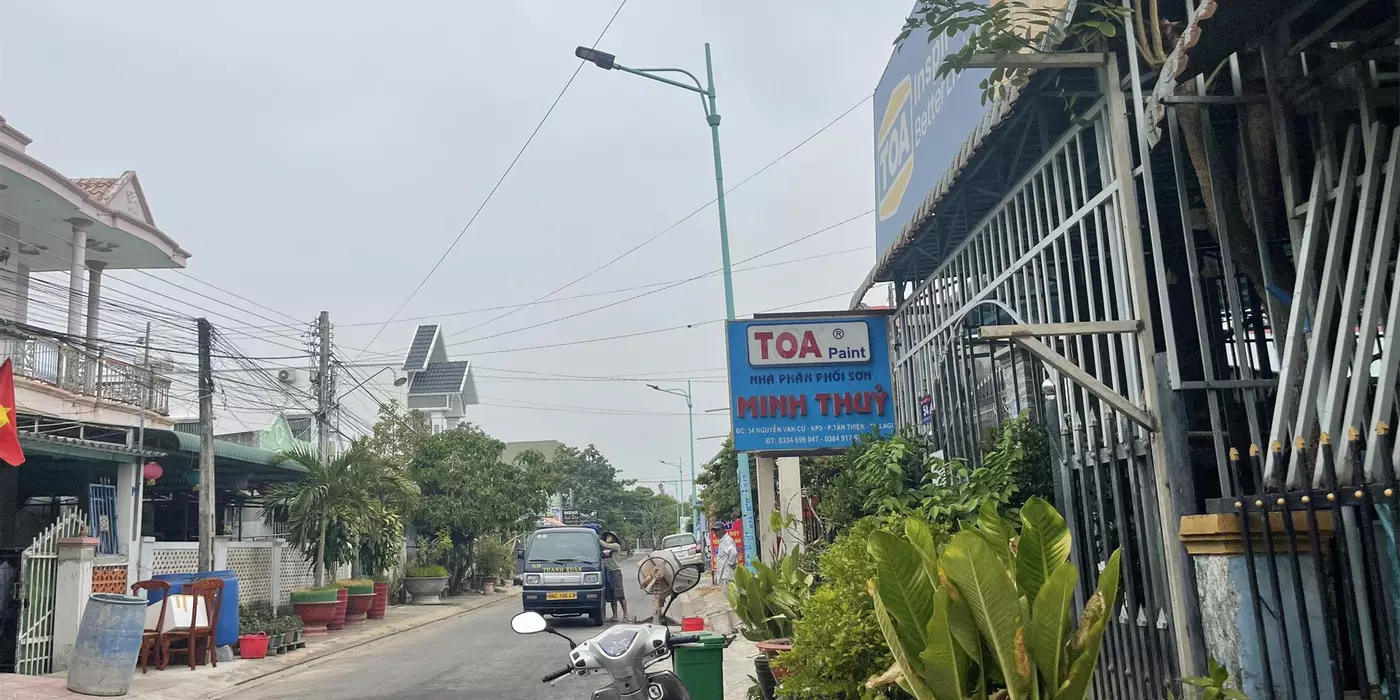 Bán nhà mặt tiền Nguyễn Văn Cừ - Tân Thiện - TX LaGi giá ngộp 1.6 tỷ