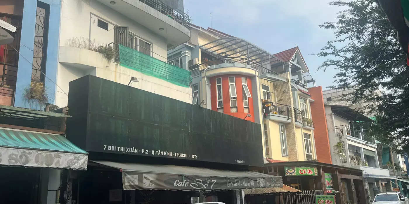 CHÍNH CHỦ CẦN BÁN NHÀ 2 MẶT TIỀN – SỐ 7 BÙI THỊ XUÂN, P.2, TÂN BÌNH, TP.HCM