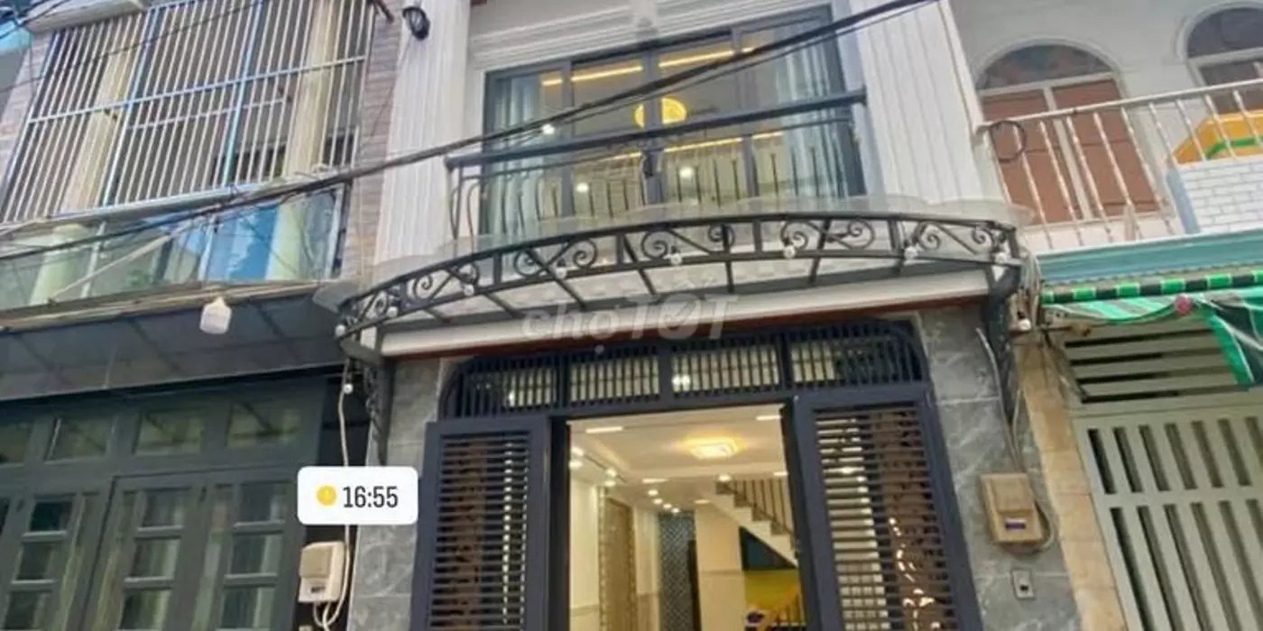 Nhà 2 Lầu Sân Thượng_Đường 6m_Phan Huy Ích