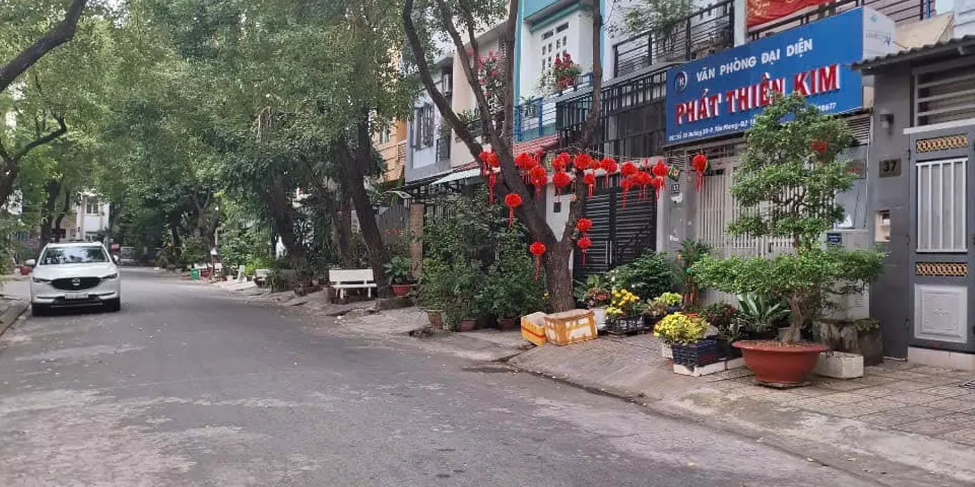 Nhà Phố 4 tầng, Đối diện Trường Tiểu học, 72m2, Mặt tiền đường số Khu dân cư An Phú Hưng, Tân