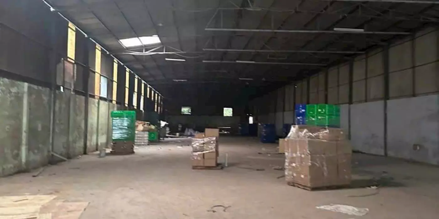 Bán xưởng tân phước khánh  tân uyên bình dương. Dt 2.249 m 2  mặt tiền 35 m ngang.