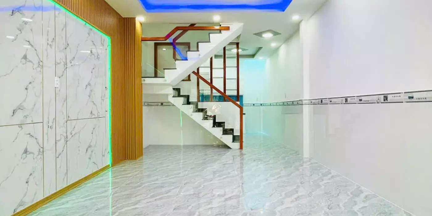 NHà Cực Đẹp 2 Tầng SHR Hẻm Xe Hơi Trung Mỹ Tây Quận 12 Sát Gò Vấp Và Tân Bình