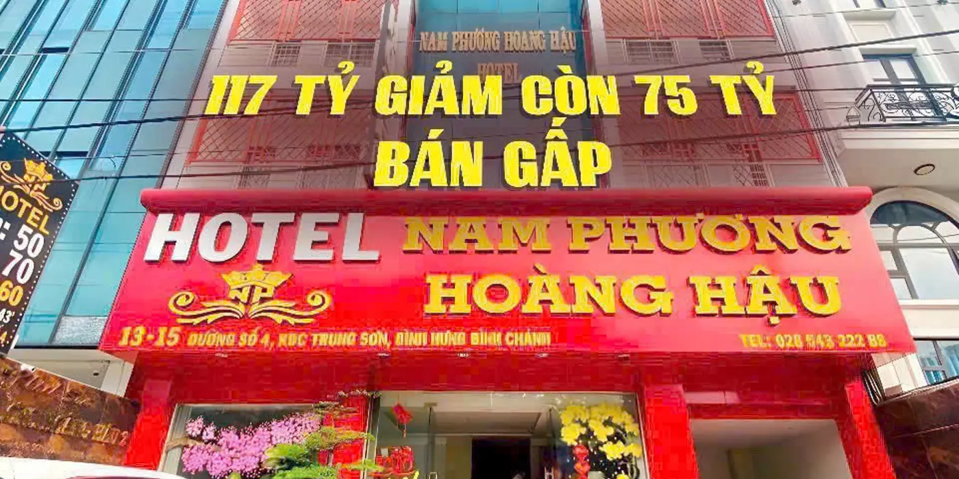 BÁN KHÁCH SẠN NAM PHƯƠNG HOÀNG HẬU TRỤC ĐƯỜNG NGUYỄN THỊ THẬP QUẬN 7 NỐI DÀI QUA KHU DÂN CƯ TRUNG