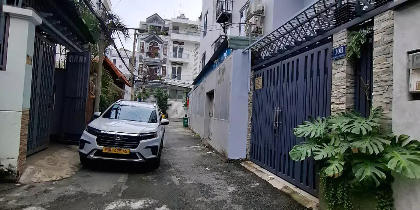 Hẻm thông ôtô trong nhà. 2 Tầng, 91M2.Tthu nhập 144t/nam Trung tâm quận Q7, Chỉ 7.5Tỷ.