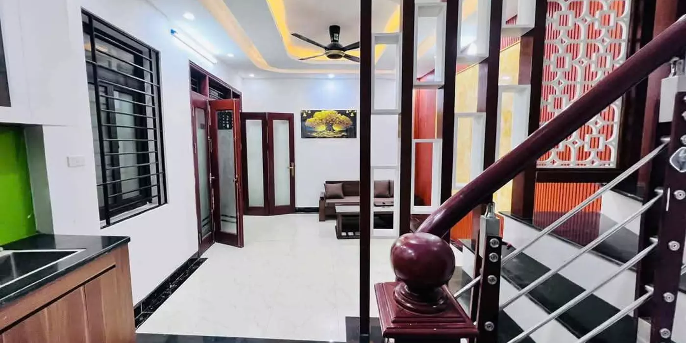 Nhà đẹp giá rẻ nhất Vân Canh, đầy đủ nội thất, xây 5 tầng, có 3 phòng ngủ rộng gần Trịnh Văn Bô
