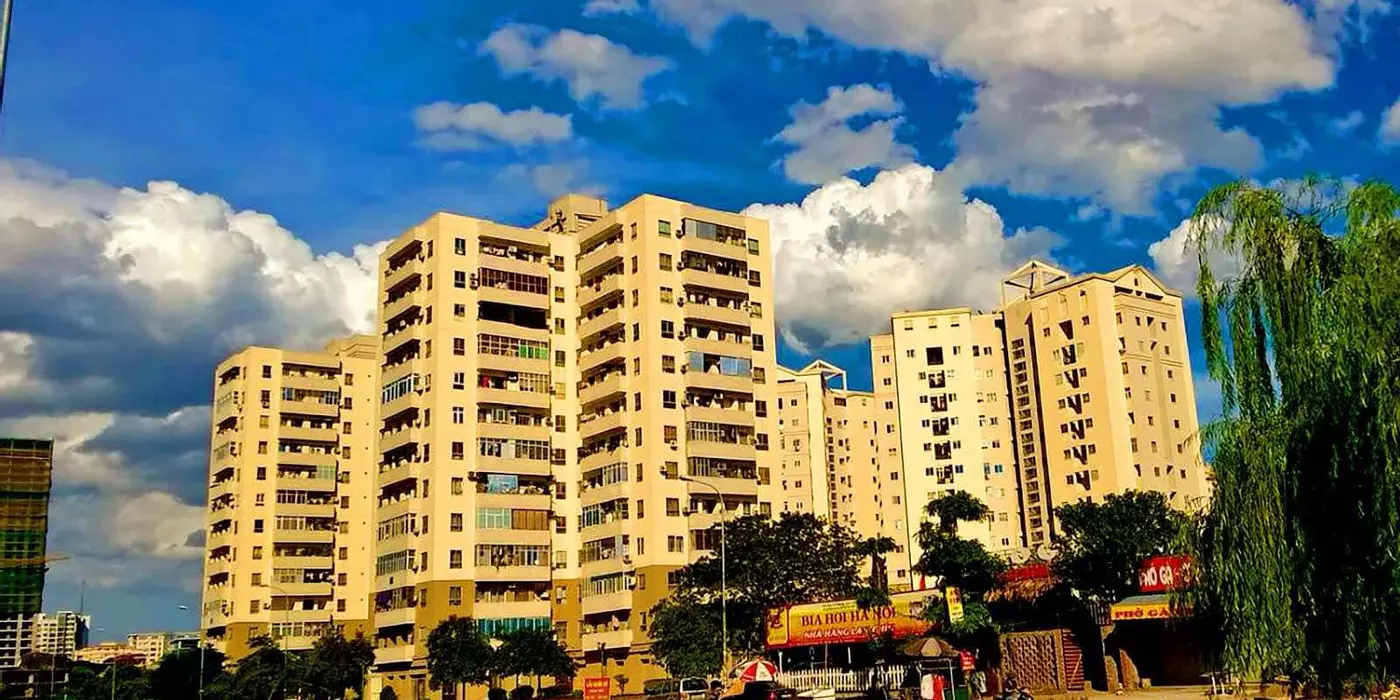Cho thuê căn hộ Chung cư B11C Nam Trung Yên,  65m2. 2 phòng ngủ