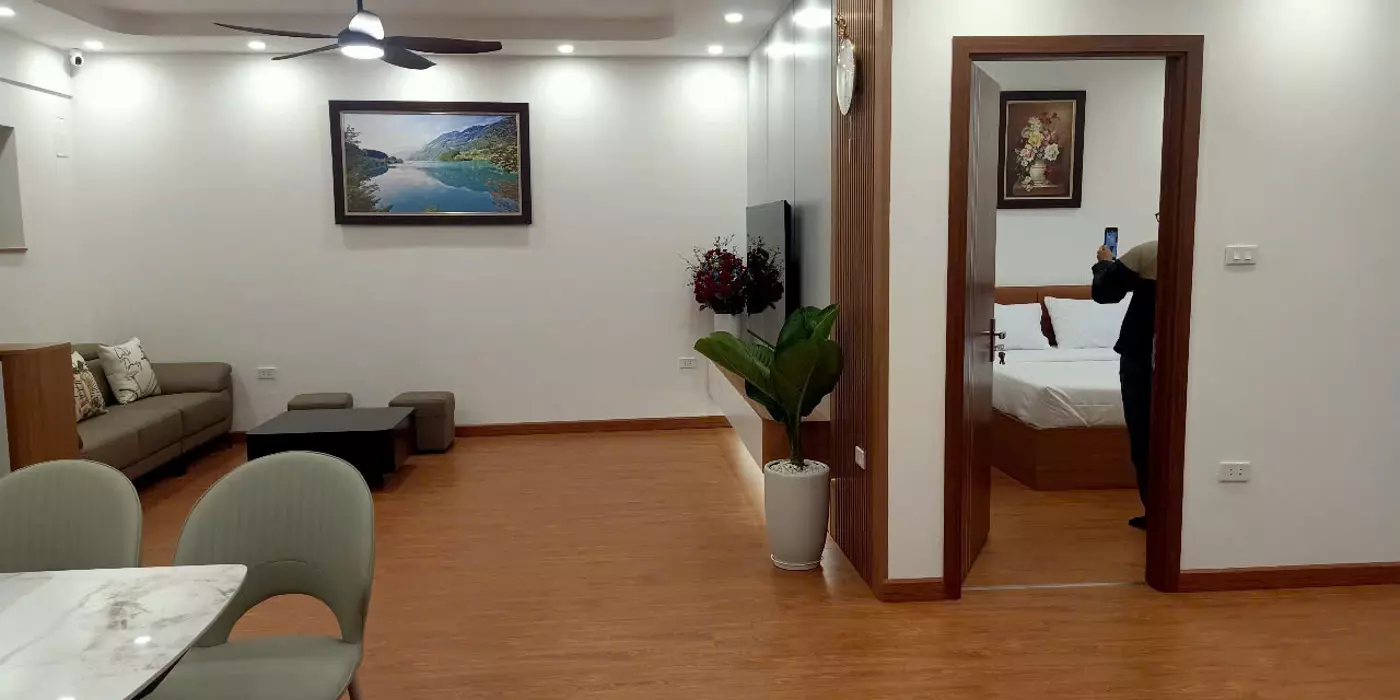 Căn hộ 105m2 3PN 2WC full nội thất nhỉnh 6 tỷ khu ĐTM Mỹ ĐÌnh 2