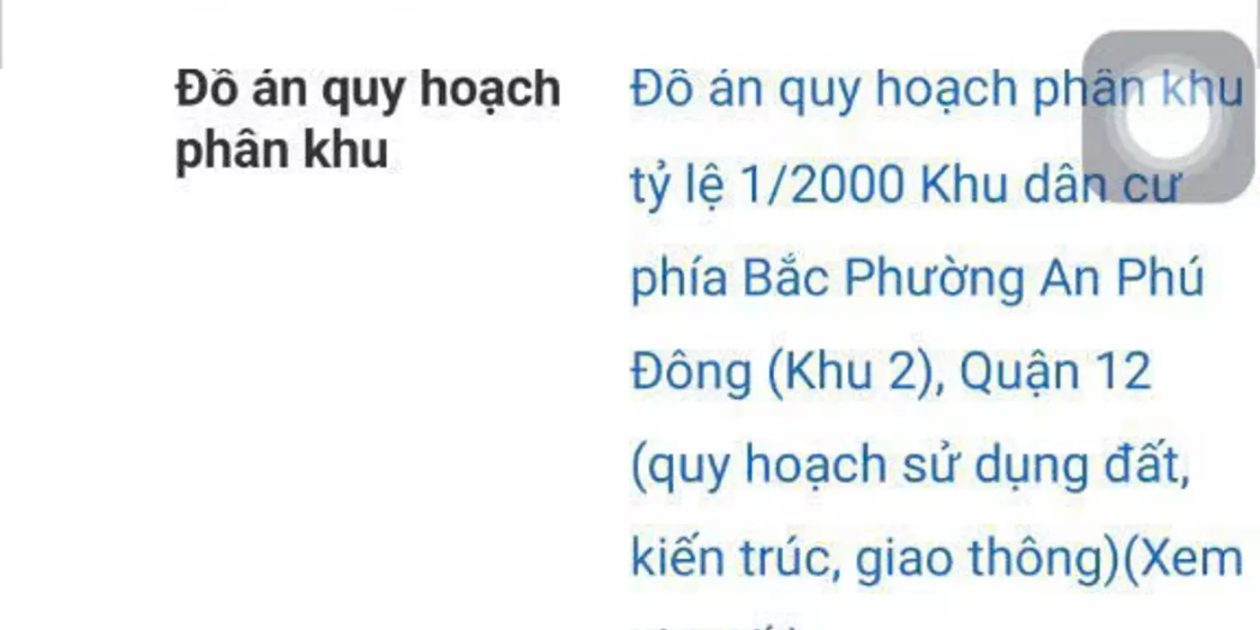 Gấp Bán miếng đất (47x50) đường D3 Sông Sài Gòn vào 30m, An Phú Đông, Q12