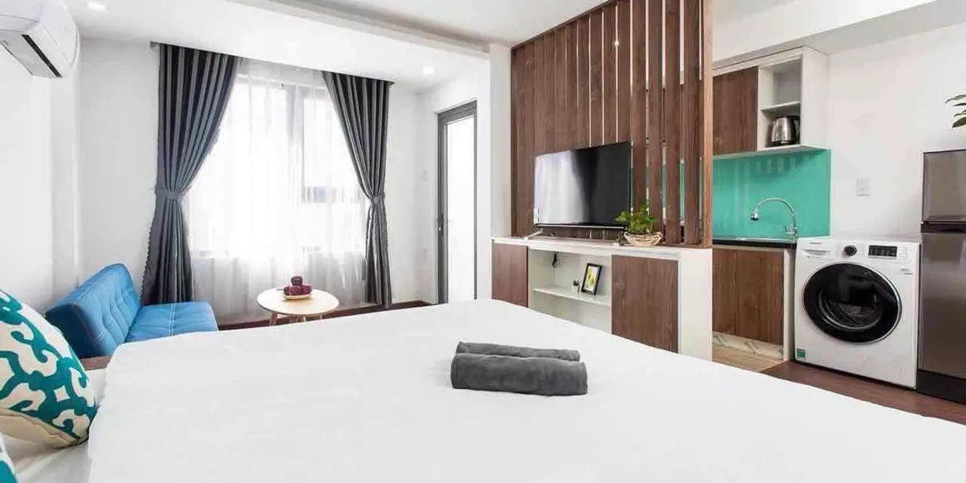 Sát Biển Phố Hàn - Bán Toà Căn Hộ 6 Tầng Doanh Thu Cực Tốt Giá Chỉ Nhỉnh 18 tỷ.