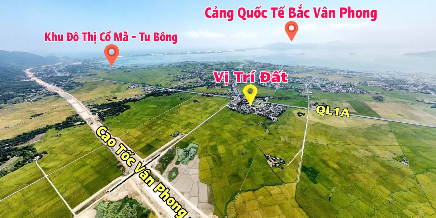 ✨ Cơ hội đầu tư sinh lời cao - Bán Đất Phân Khu 8 Cổ Mã - Tu Bông, KKT Vân Phong, Khánh Hòa ✨