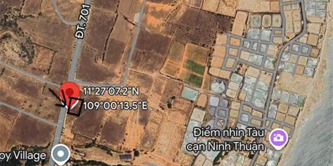 Bán đất tại Xã Phước Dinh, Thuận Nam, Ninh Thuận, giá cực chất 3,495 tỷ, 1000m2
