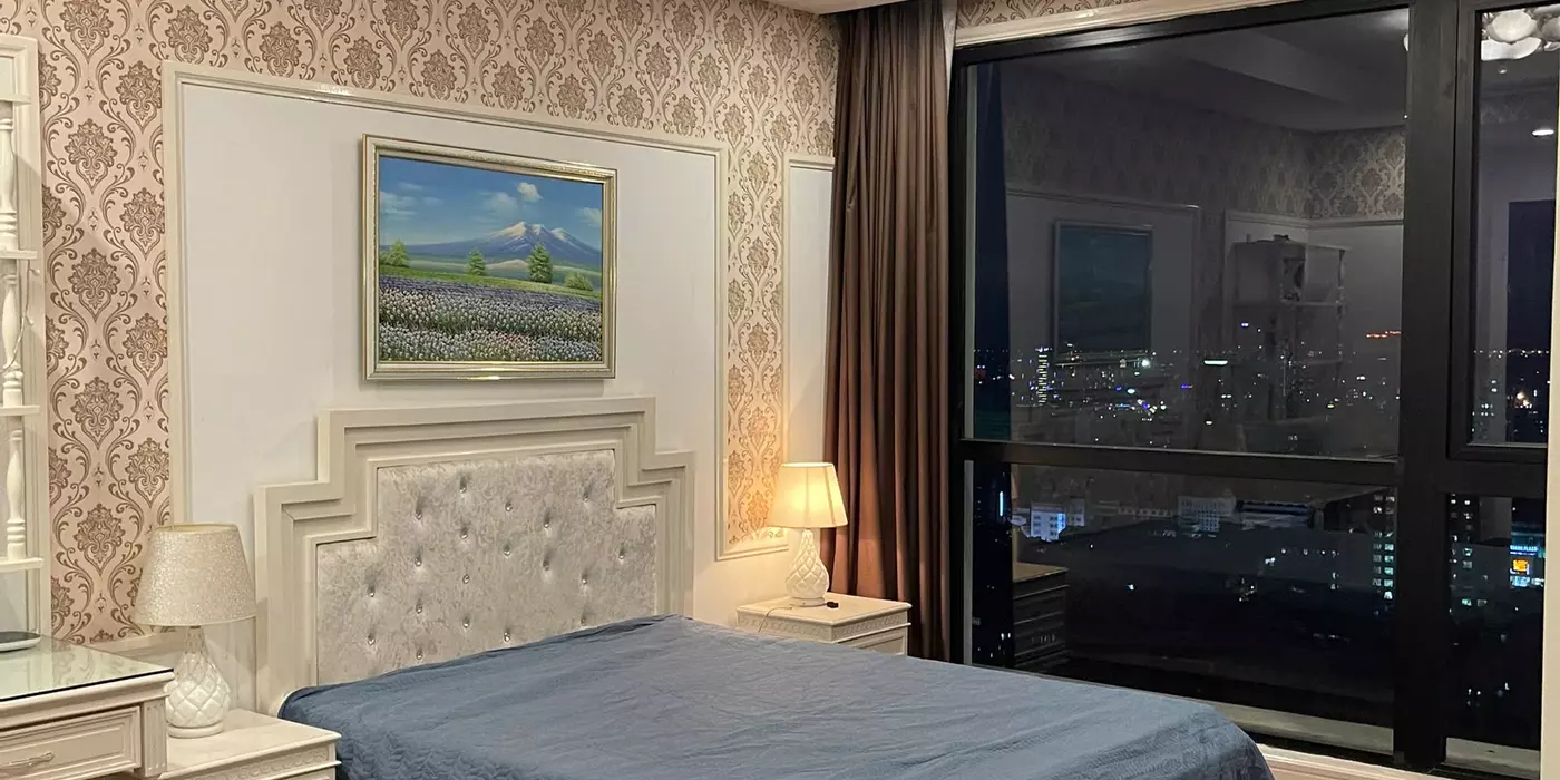 Cho thuê căn hộ 2PN + 1 kho Royal R2 – 130m², full tiện ích, nhận nhà ngay