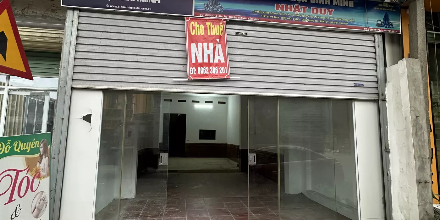 Cho Thuê nhà nguyên căn tại phố Công Hà, phường Hà Mãn, Thị Xã Thuận Thành, tỉnh Bắc Ninh