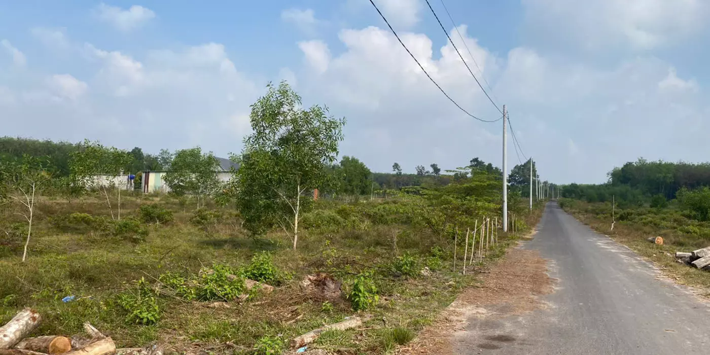 BÁN NHANH lô đất 268 mặt tiền nhựa 5m Thị trấn Long Hòa Dầu Tiếng