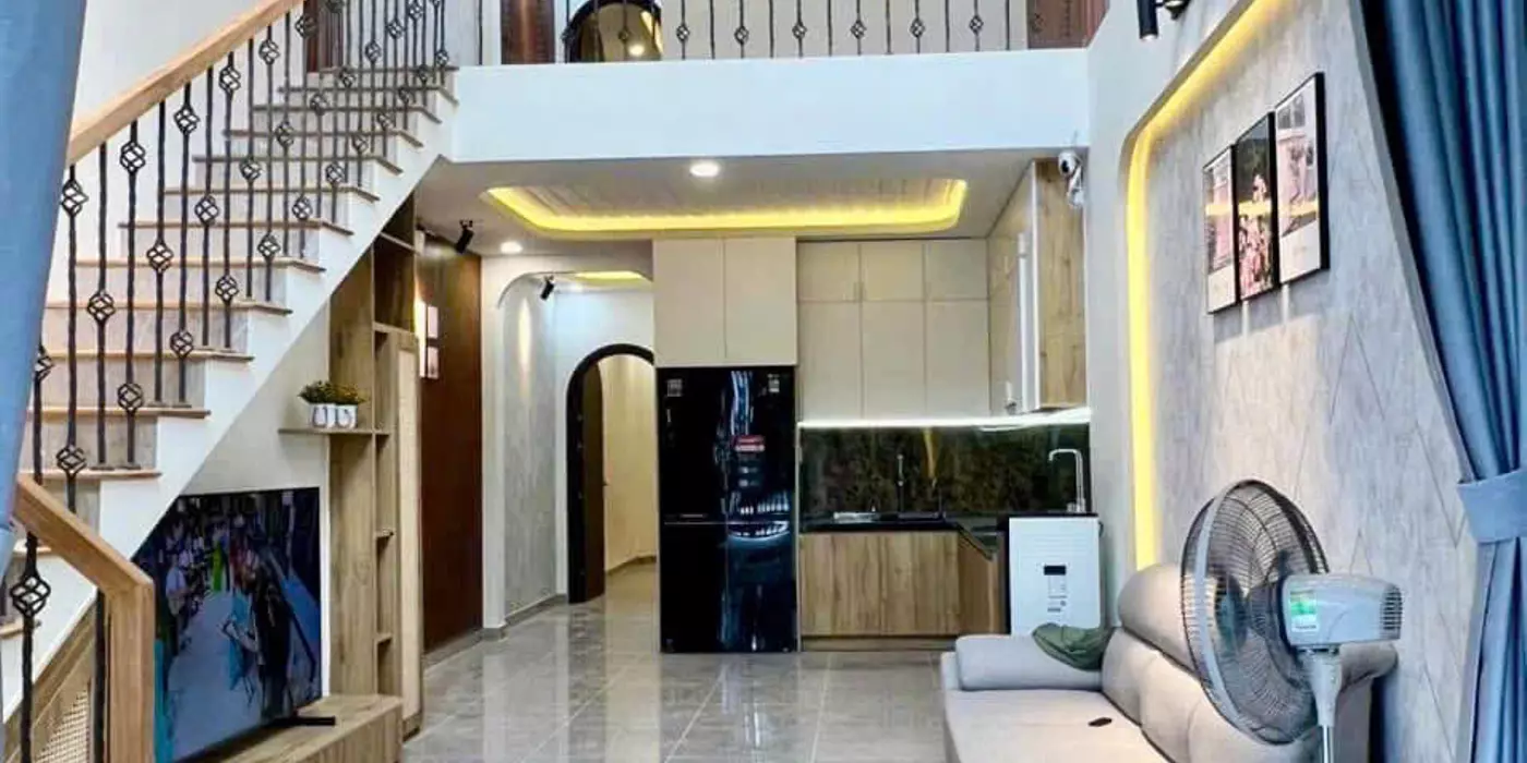 Nhà 1 Trệt 1 Xây Mới Đẹp DT: 4x17 Lê Văn Khương Q12 Giá: 2.9Tỷ TL