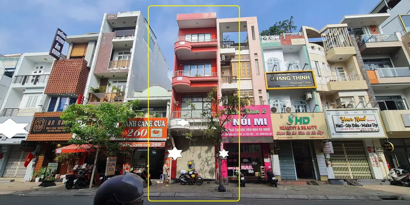 Cho thuê nhà Mặt tiền Tân Sơn Nhì 72m2, 3Lầu - 29Triệu